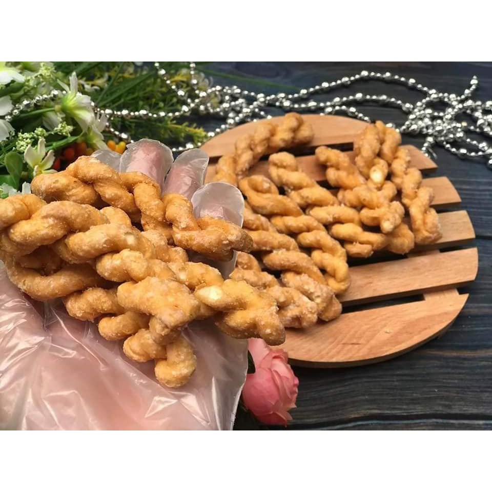 Bánh quai chèo - bánh tuổi thơ - 100g / 250g / 500g