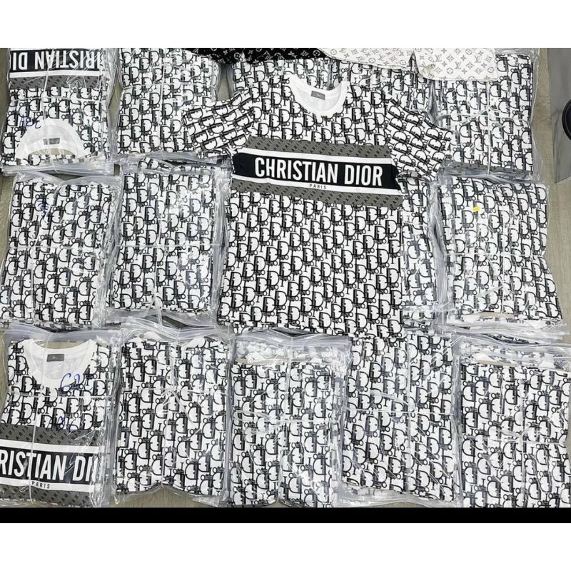 Áo Thun Họa Tiết CHRISTIAN D.R Form Rộng Tay Lỡ Unisex, Áo Phông Cực Hót Form Rộng Tay Lỡ