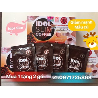 [MUA 1 TẶNG 2] Giam cân Idol slim Coffee mẫu cũ