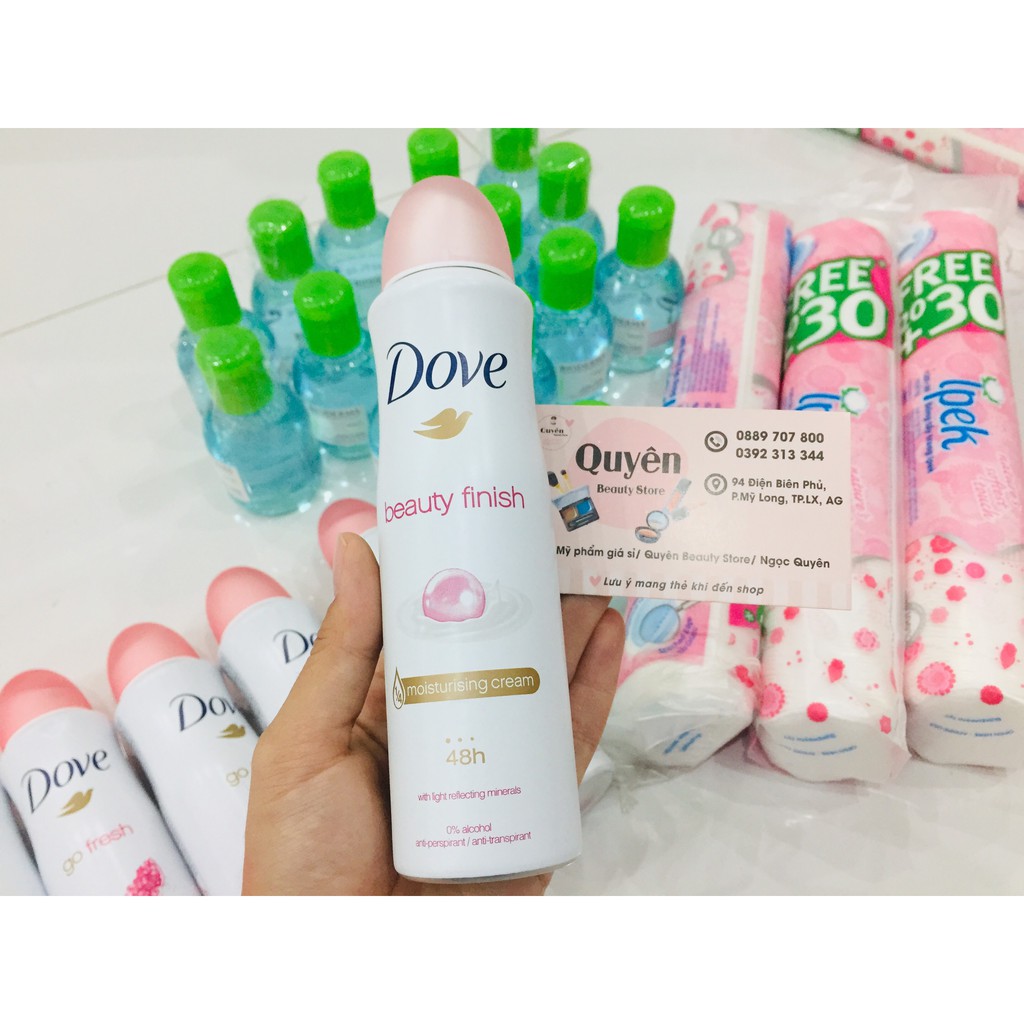 XỊT KHỬ MÙI - DOVE BEAUTY FINISH AND GO FRESH