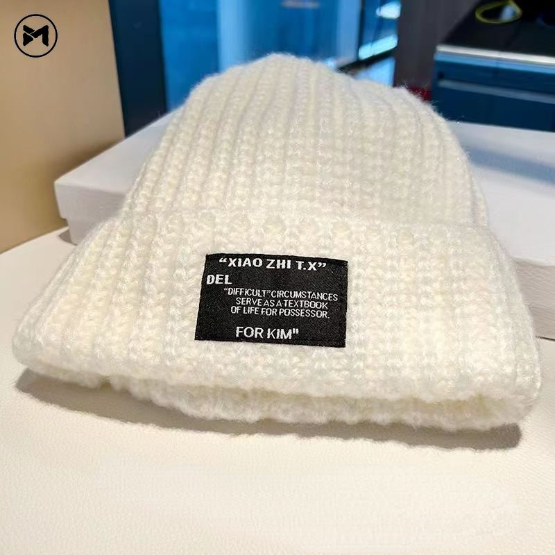 Mũ Len Dày Dặn Giữ Ấm Tai Thời Trang Thu Đông Cho Nam Nữ