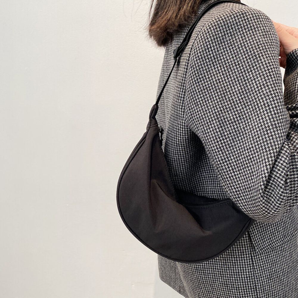 Túi đeo chéo vai bằng vải nylon phong cách thời trang Hàn Quốc sành điệu cho nữ