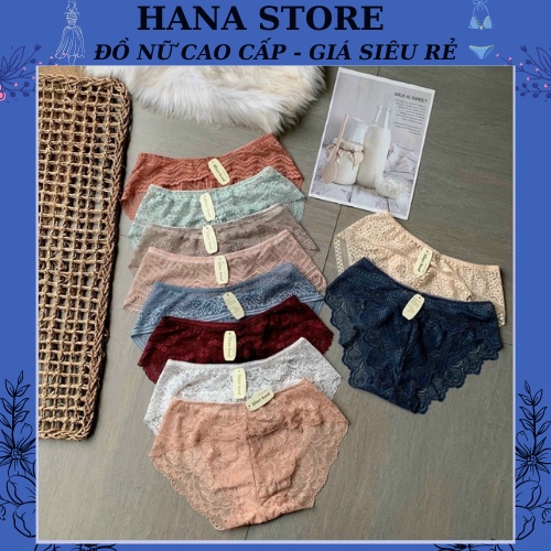 Quần lót nữ, quần lót ren sexy, xilip nữ gợi cảm sexy siêu mỏng xuyên thấu dạng quần chip siêu xinh