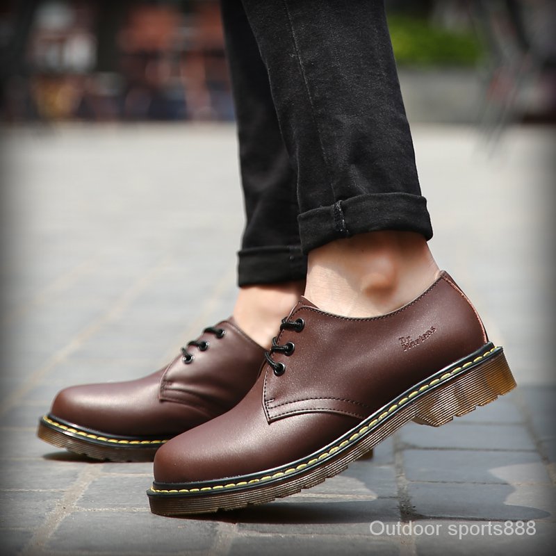 Giày Da Xỏ Dây 3 Lỗ Thời Trang Nam Nữ Dr.Martens 1461 Martin