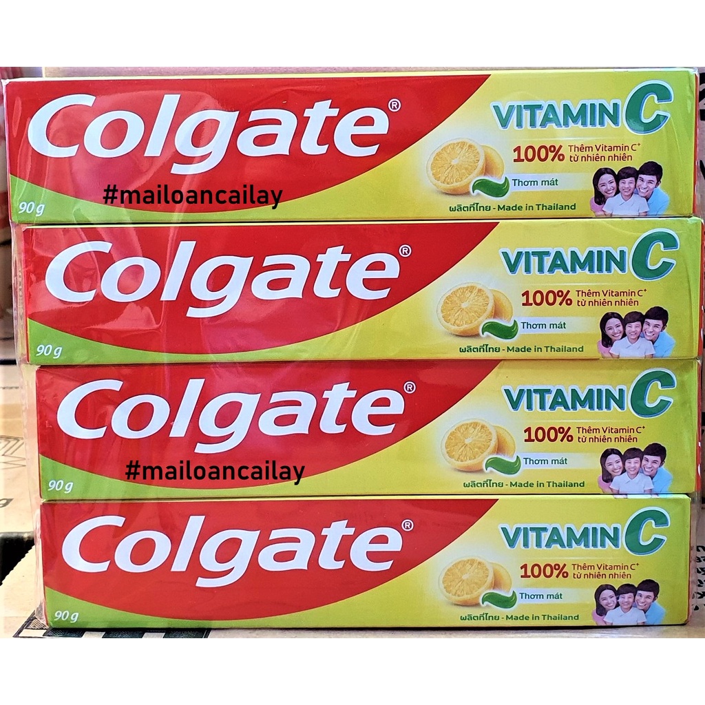 Kem đánh răng Colgate MaxFresh VITAMIN C 90g