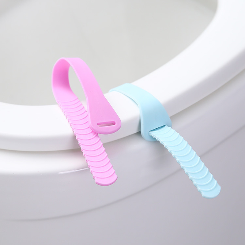 Toilet cover lifter anti-dirty toilet flip cover handle lift toilet cover toilet handle uncover cover handle hand-held