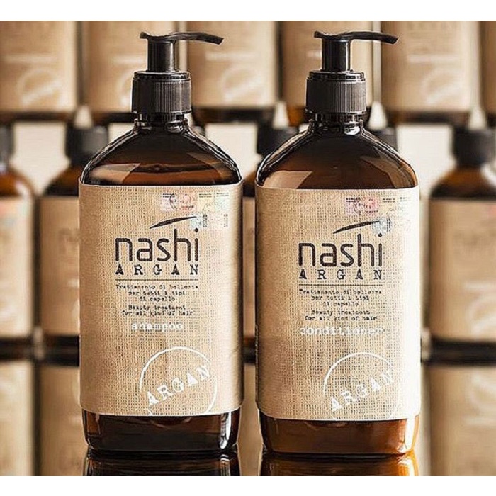 [ NASHI-CHÍNH HÃNG ] DẦU GỘI XẢ PHỤC HỒI HƯ TỔN NASHI ARGAN 200ML