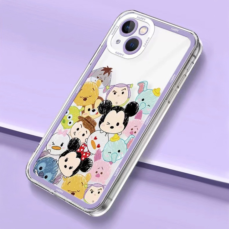 Ốp Điện Thoại Trong Suốt Chống Sốc Thời Trang Cho IPhone 11 12 13 14 Pro Max Mini XR XS X 8 7 6 6S Plus