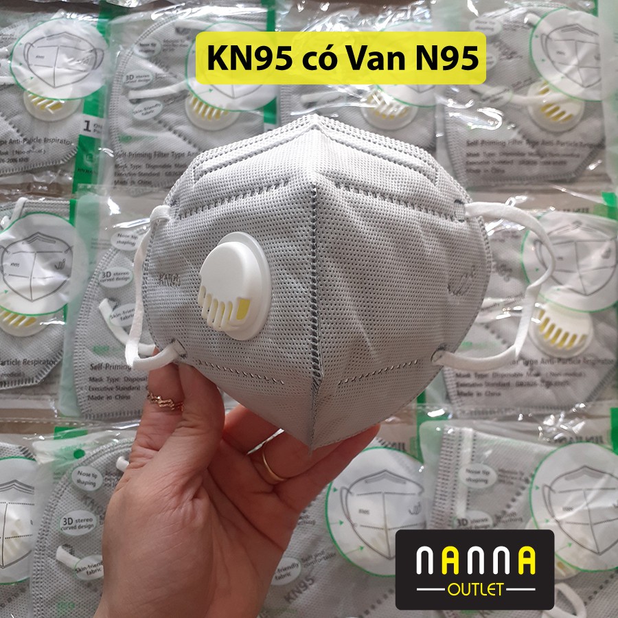 [N95 có van] Khẩu trang 5 lớp dày than hoạt tính | BigBuy360 - bigbuy360.vn