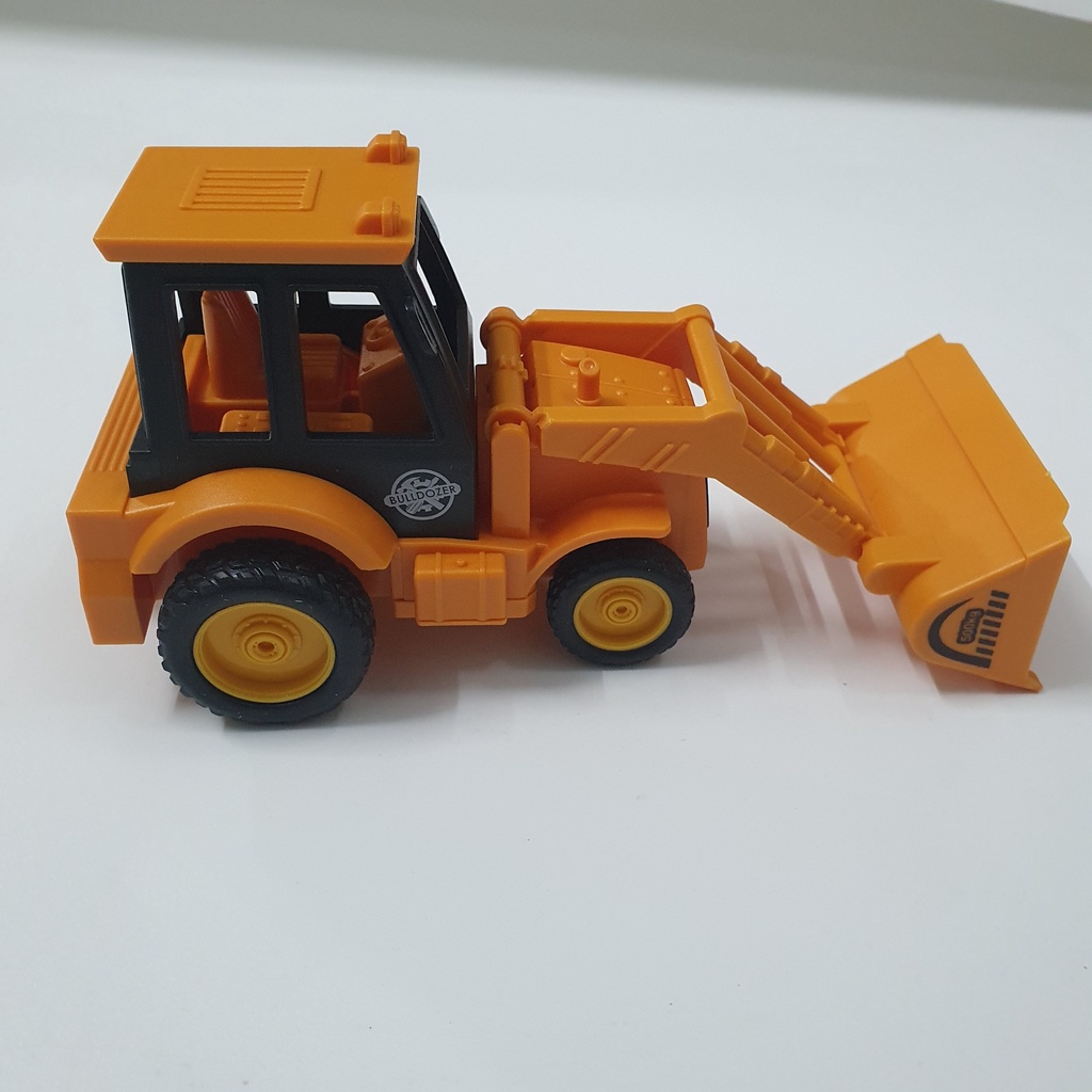 Xe Công Trình Có Hộp Xe Cẩu Xúc Có Thể Chạy Trớn Đồ Chơi Bé Trai