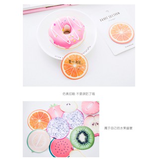 NOTE HOA QUẢ XINH XẮN