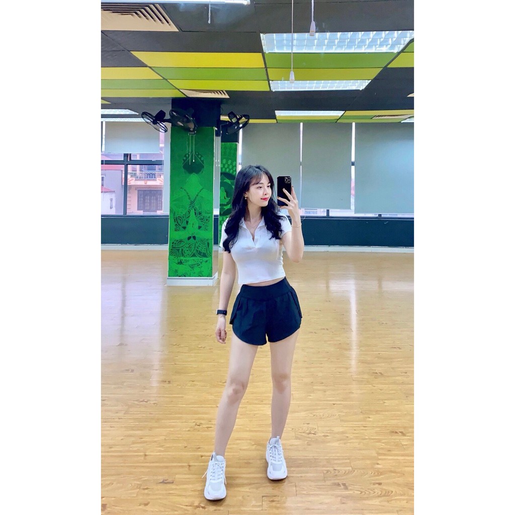 [SỈ LẺ] ÁO PHÔNG CROPTOP CỔ ĐỨC 4 MÀU BN | BigBuy360 - bigbuy360.vn