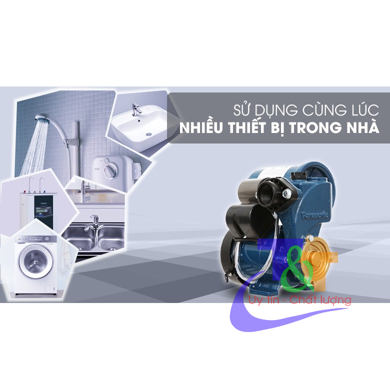 Máy bơm nước tăng áp 125W, 200w Panasonic