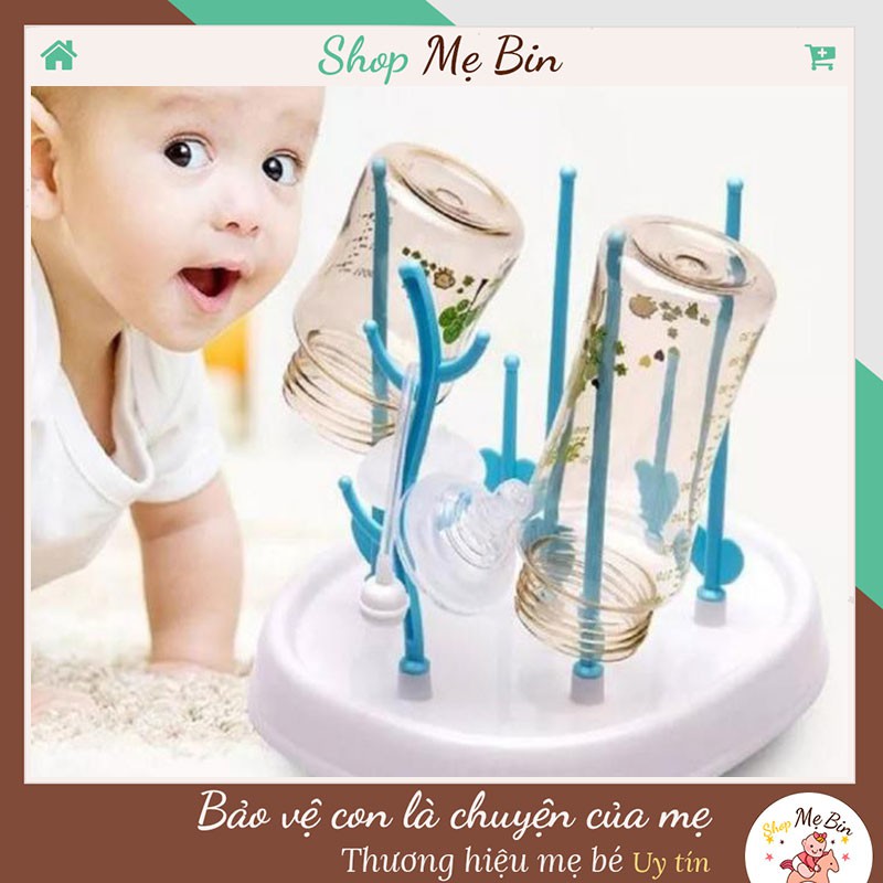 Giá Úp Bình Sữa Gấp Gọn Không Nắp Và Có Nắp Tiện Lợi Shop Mẹ Bin