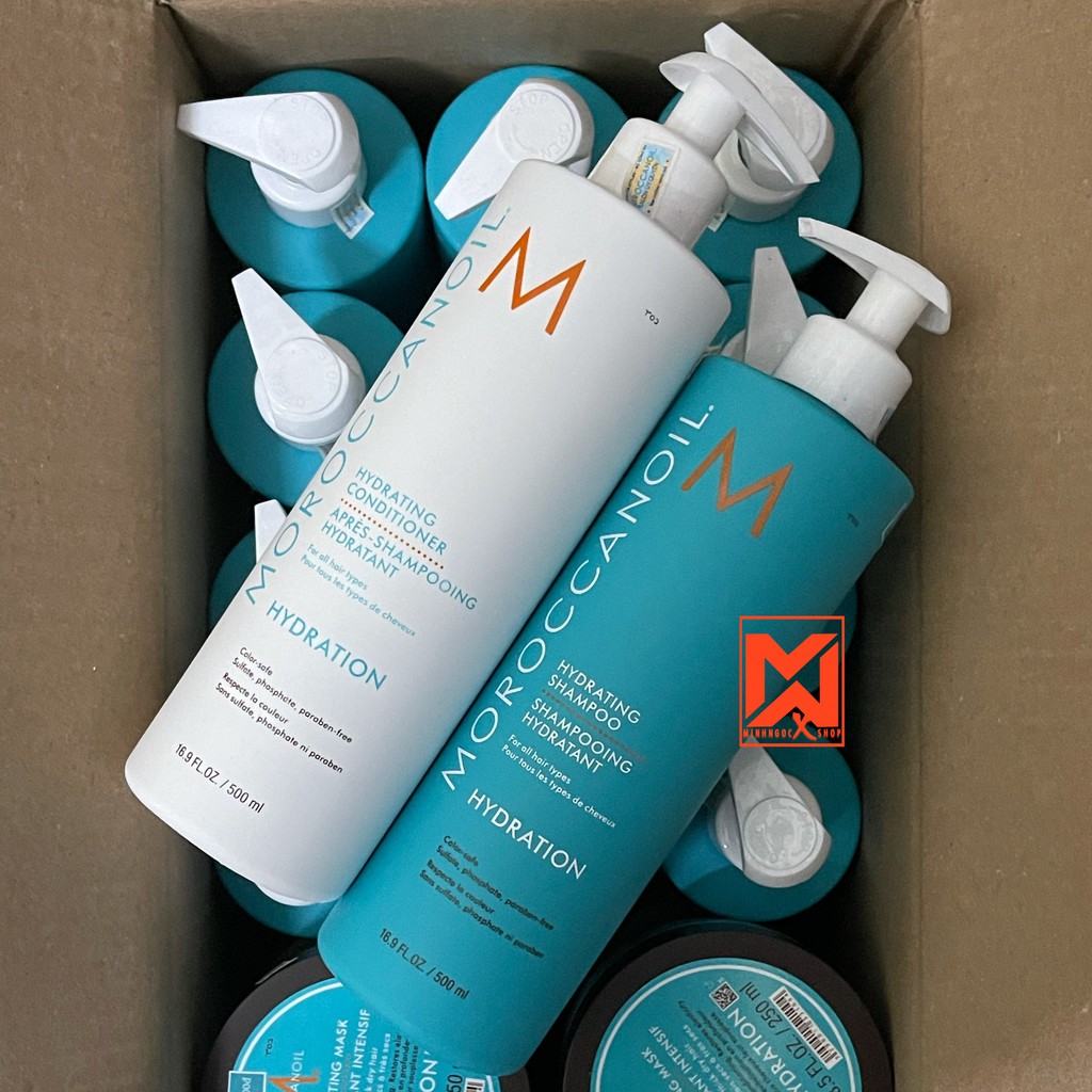 MOROCCANOIL DẦU GỘI XẢ DƯỠNG ẨM MOROCCANOIL HYDRATION 500ML CHÍNH HÃNG