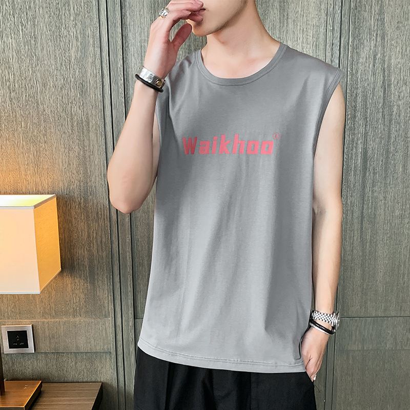 Áo Sát Nách Vải Lụa Lạnh Mỏng Size M-4Xl Thời Trang Cho Nam