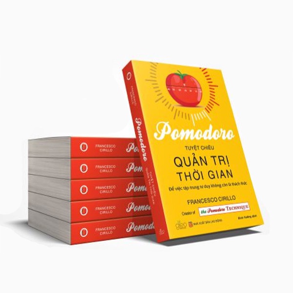 Sách Gieobooks - Pomodoro - Tuyệt Chiêu Quản Trị Thời Gian