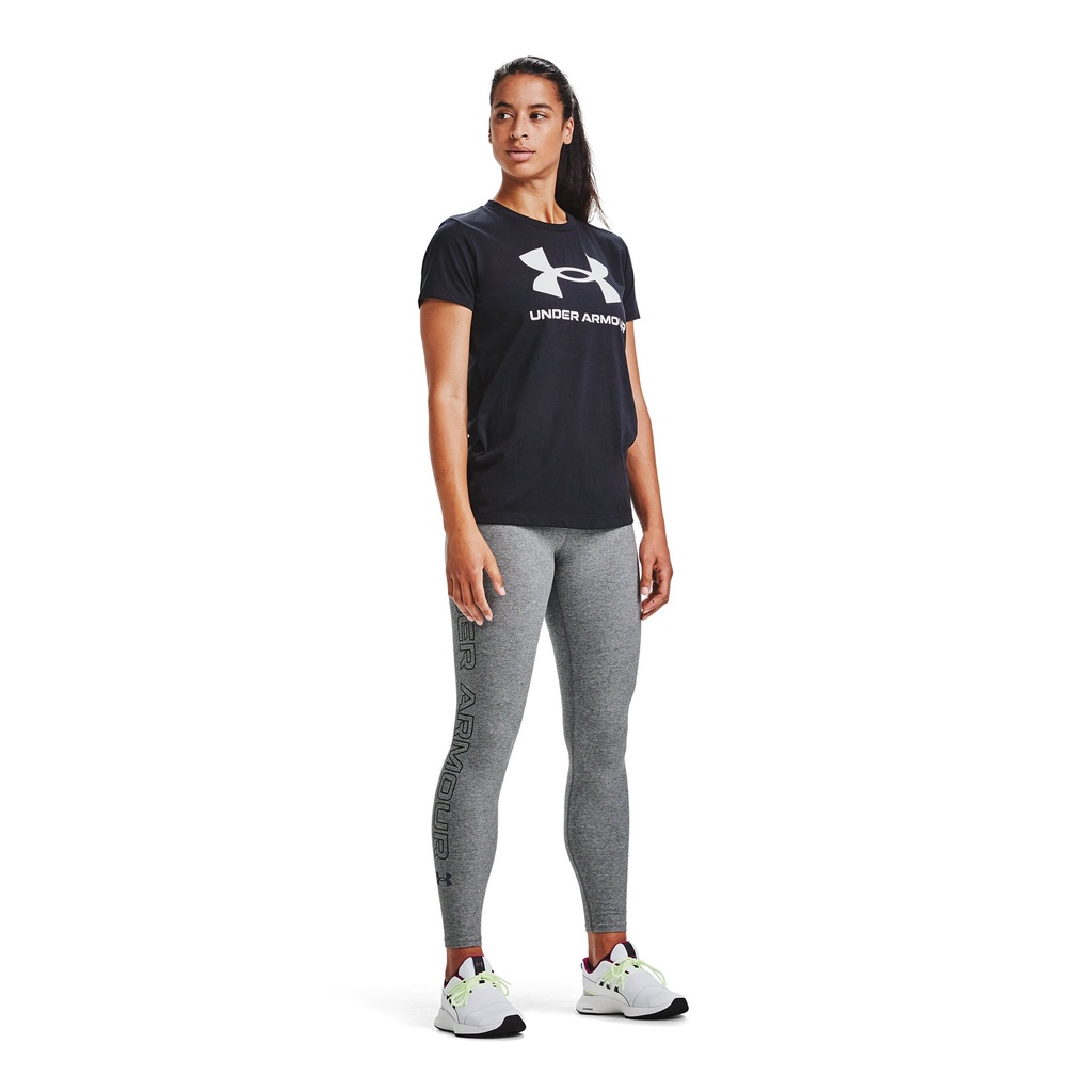 Quần legging thể thao nữ Under Armour Favorite Wordmark - 1356403-090