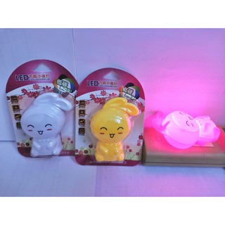 Đèn ngủ led con Thỏ (công tắc)