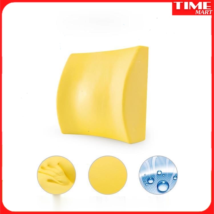 Đệm Tựa Lưng Ghế Ngồi Văn Phòng  Xe Hơi. chống đau mỏi .êm ái khi sử dụng[TIME_MART siêu thị tiện ích gia đình]