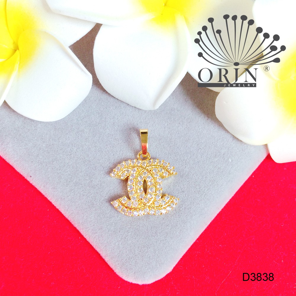 Mặt dây chuyền chữ x cao cấp đính đá thời trang Orin D3838 thời thượng