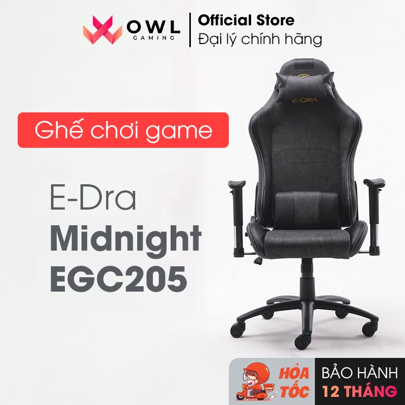 Ghế gaming E-Dra Midnight EGC205 v.2 (Hàng chính hãng)