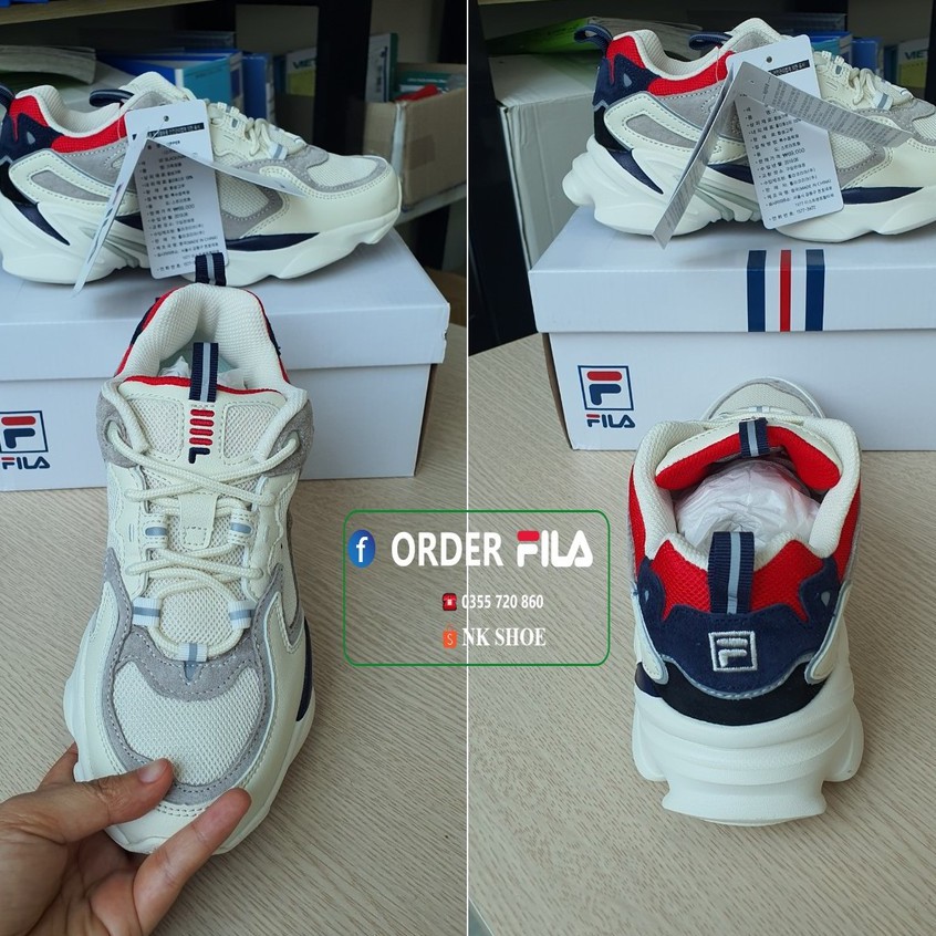 Giày Sneaker Thể Thao Nam Nữ Fila Skipper  chính hãng 100%