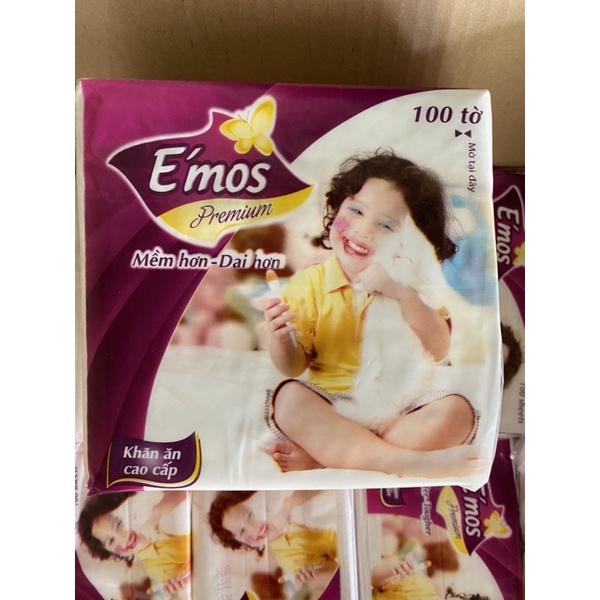 5bịch giấy vuông emos lớn 100 tờ 330x330