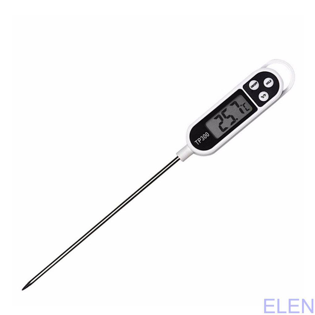 Nhiệt kế thịt chất lỏng sữa dầu có màn hình số LCD dành cho bếp gia đình