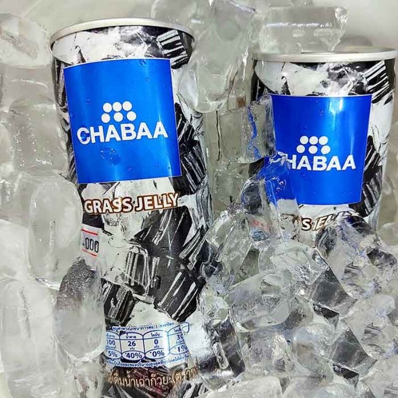 Nước sương sáo thạch đen CHABAA Thái Lan 230ml