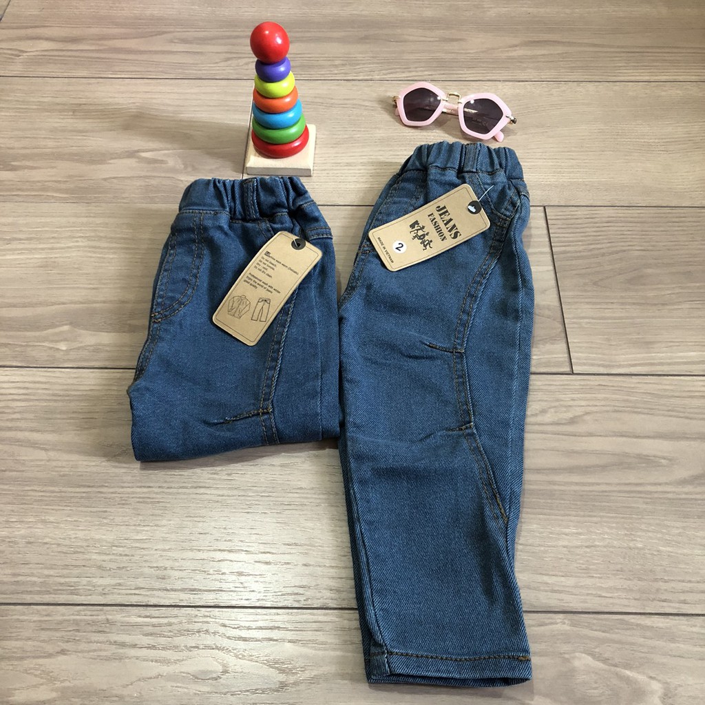 Quần Jeans Baggy Bò Mí cho Bé Trai Bé Gái từ 10-25kg Samgo Shop