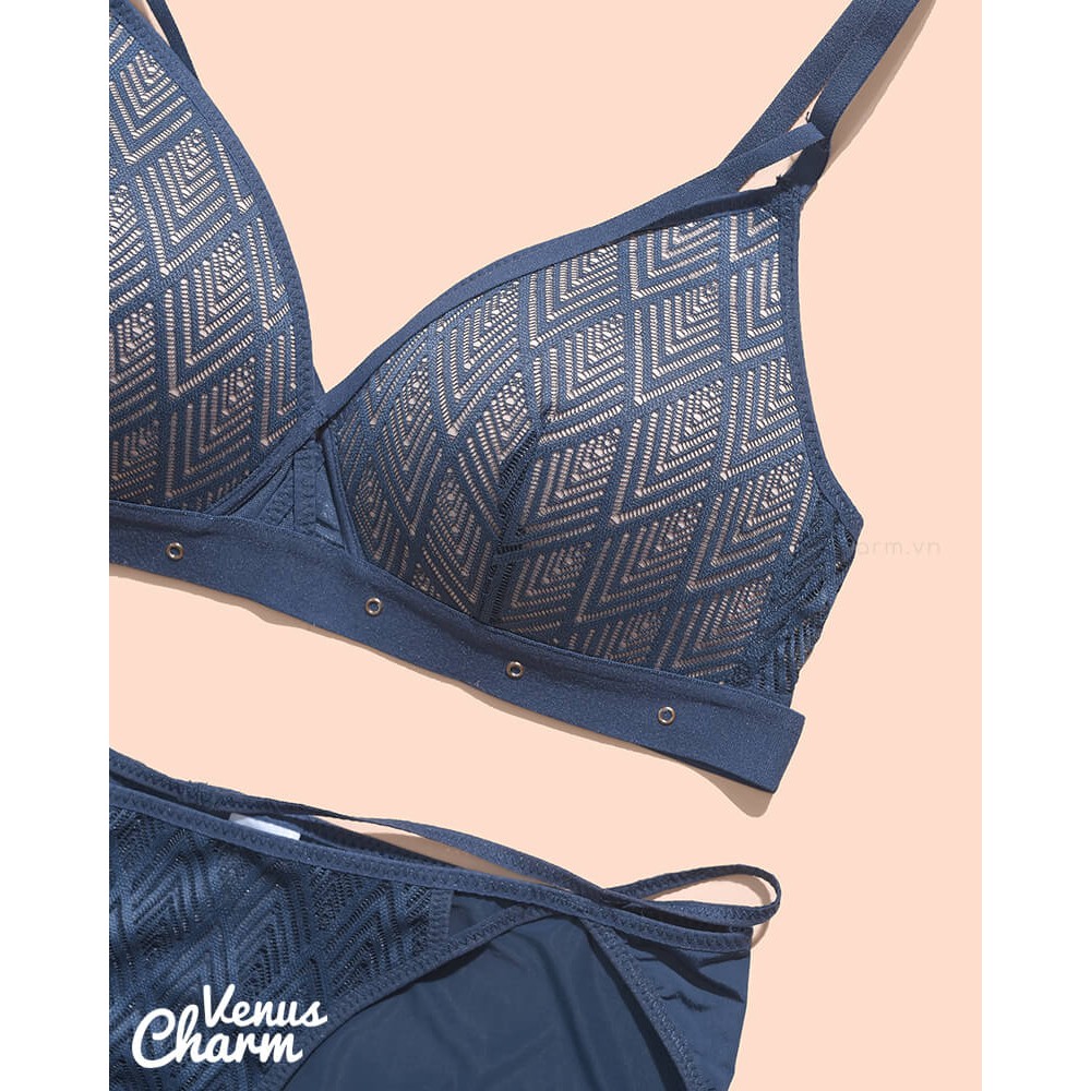 Venus Charm bộ đồ lót nữ ren không gọng, mút mỏng sexy dành cho ngực vừa và lớn Hera 0918 | BigBuy360 - bigbuy360.vn