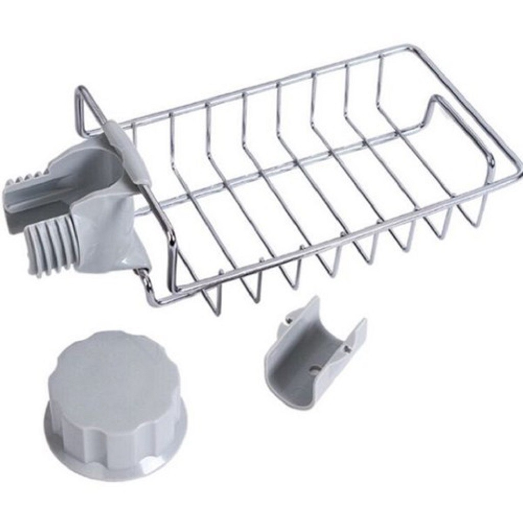 Kệ Để Đồ Vòi Rửa Bát Inox Tiện Lợi, Kệ Để Đồ Ĩnox