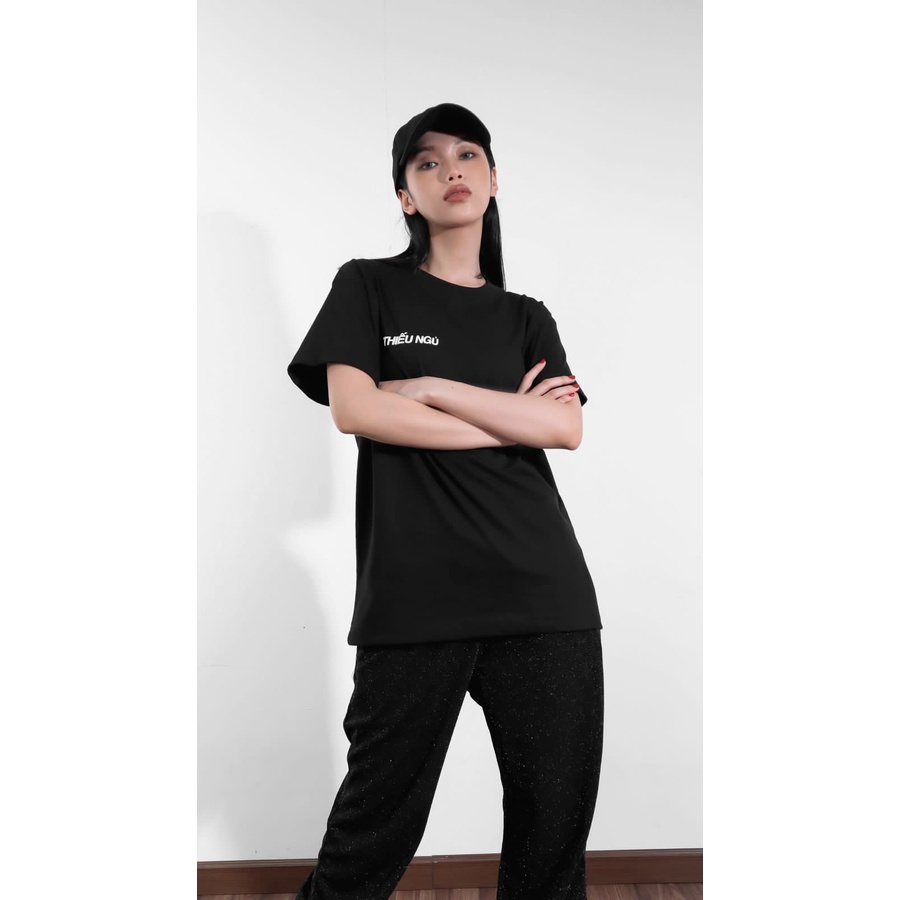 ÁO THUN THIẾU NGỦ form rộng chất cotton siêu cấp nam nữ trend 2023 cotton đl 250gsm