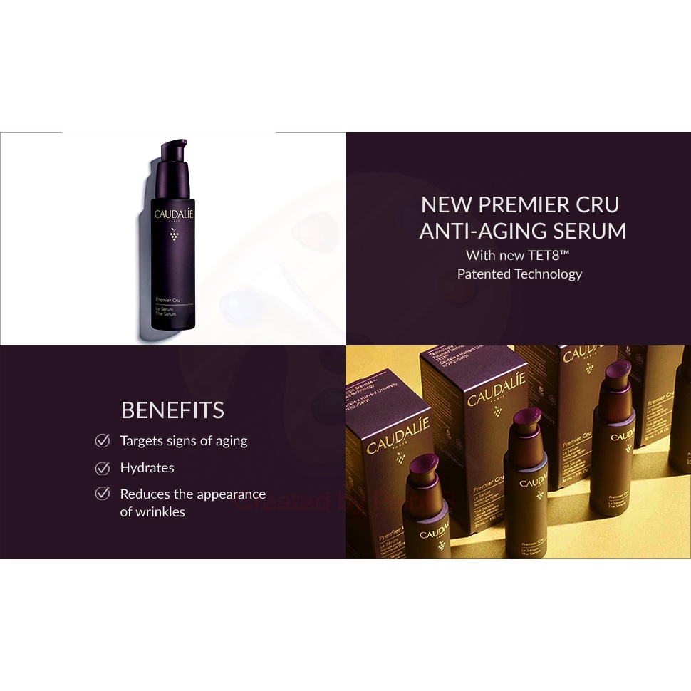 CAUDALIE 🌿 Tinh chất chống lão hoá Premier Cru Anti-Aging Serum
