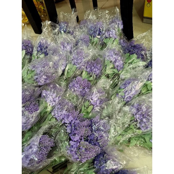 Hoa giả - cành Hoa Lavender Giả tím siêu đẹp trang trí decor nhà cửa