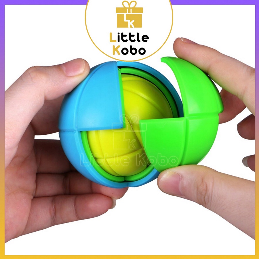 Rubik QiYi Wisdom Ball Rubic Biến Thể 3D Spherical Maze Ball Đồ Chơi Trí Tuệ