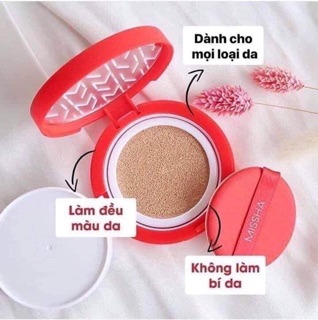 Phấn Nước Missha Đỏ