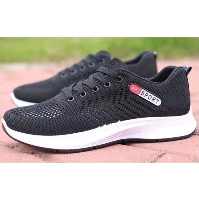 Giày thể thao nam sneakers đế trắng chống trơn nhẹ êm mềm thoáng khí khử mùi đi học đi làm du lịch dã ngoại K3 ( 2 màu )