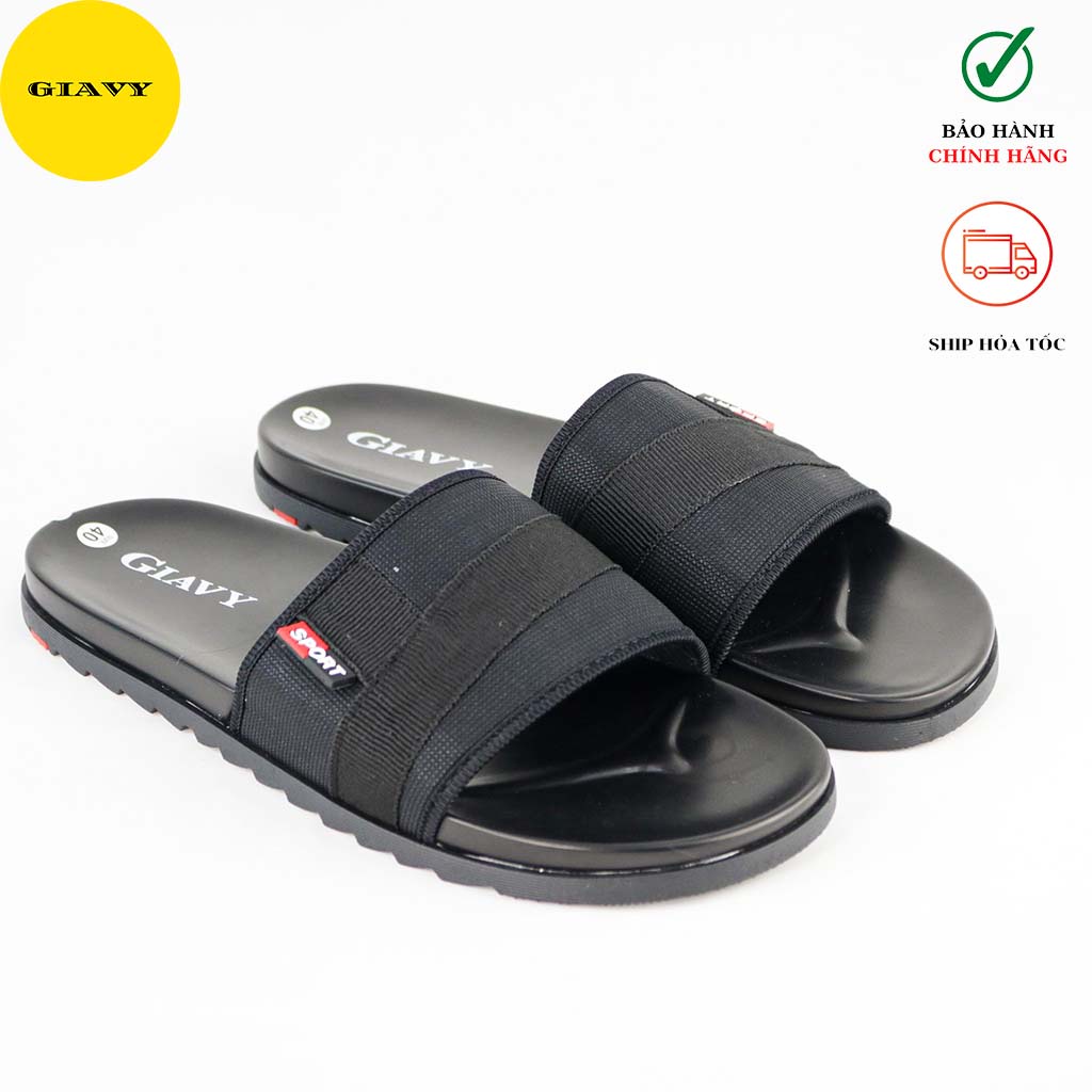 Dép nam quai ngang thời trang thời trang DU80 - GIÀY GIAVY
