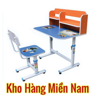 Bàn học sinh giá rẻ có giá sách cao cấp cho bé hãng nội thất Hòa Phát BHS 29C-3