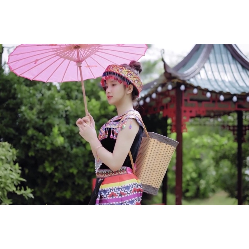 Ô cổ trang 🌺SIÊU BỀN ❤️ ô múa, ô biểu diễn loại to in hoa hoạ tiết hàng xịn