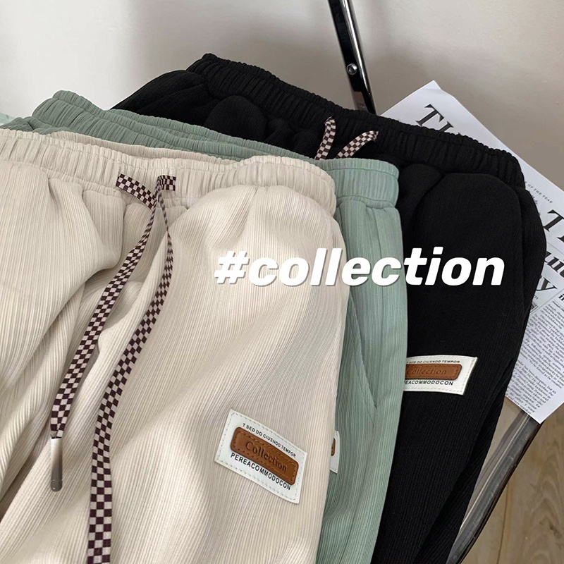 Quần Short Lưng Cao Ống Rộng Dây Rút Màu Sắc Trơn Dành Cho Nữ