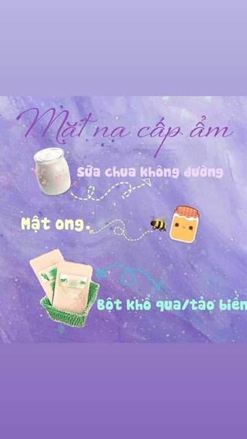 Mask khổ qua rừng , mask tảo biển ❤️