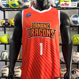 Áo thi đấu Bóng rổ Danang Dragons VBA 2021 - màu Cam - Thanh lý