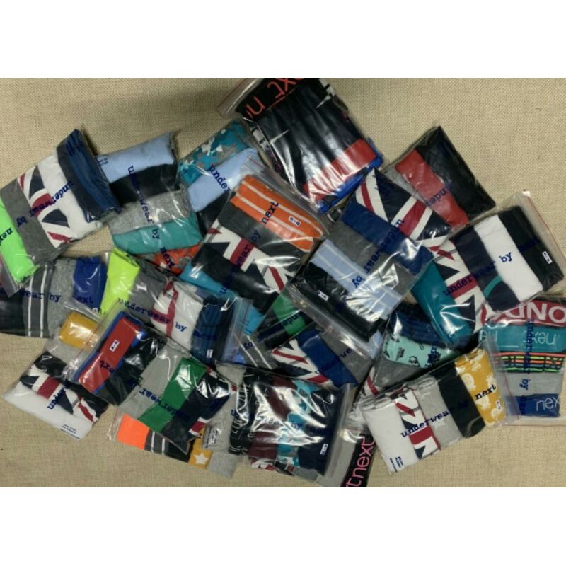 Sét 5 quần chíp đùi bé trai hiệu NEXT