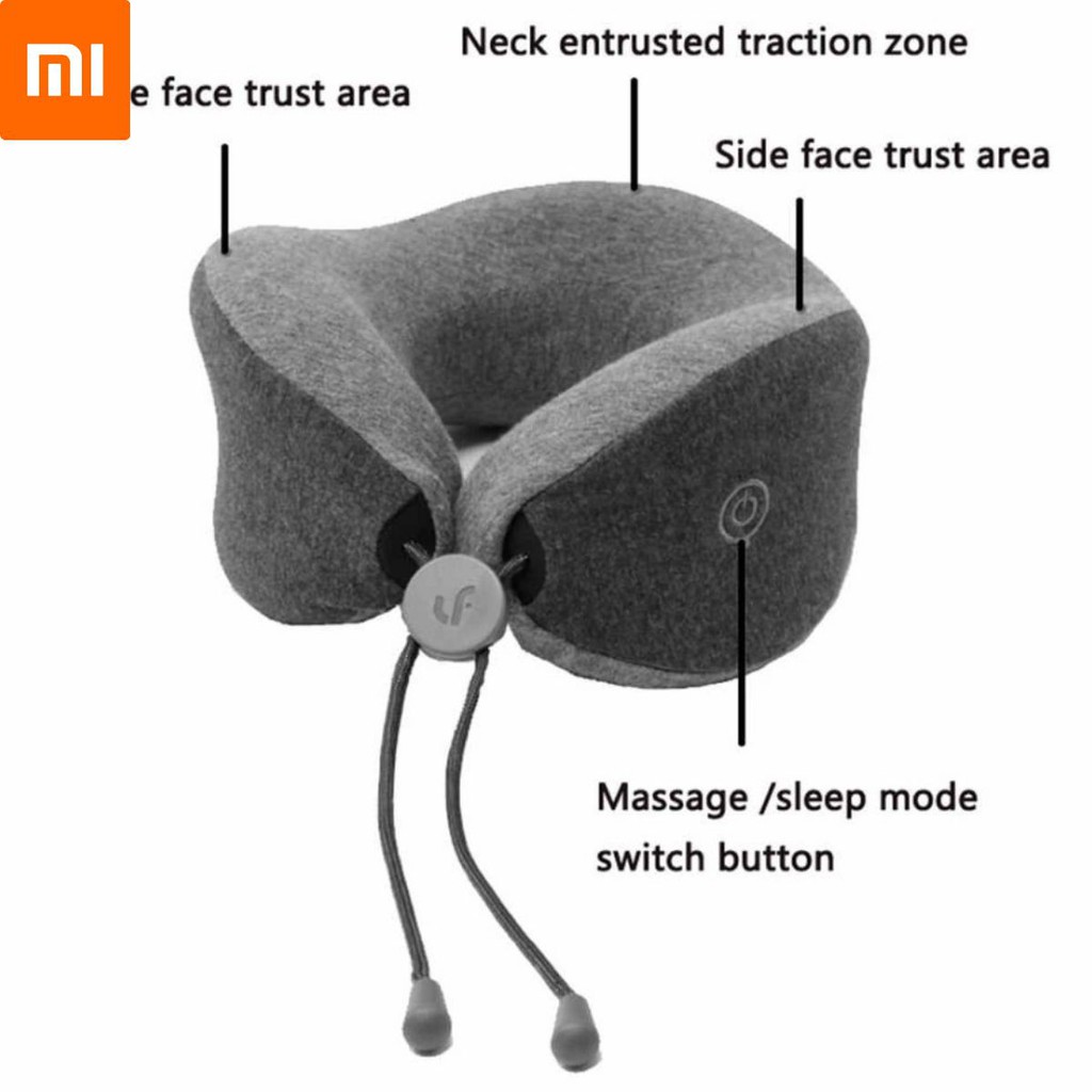 Gối massage cổ cao cấp Xiaomi Lefan Comfort-U Pillow Massager LR-S100 - Mi Home VN