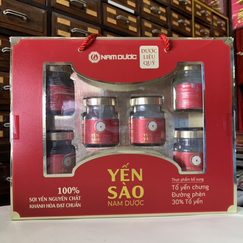 Yến sào Khánh Hòa - Hộp Quà Tổ yến chưng đường phèn, bổ sung dưỡng chất, bối bổ sức khỏe, tăng sức đề kháng