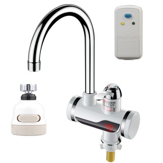 Máy làm nóng nước trực tiếp tại vòi QWater RX-13 kèm đầu tăng áp 3 chế độ(gắn bồn)