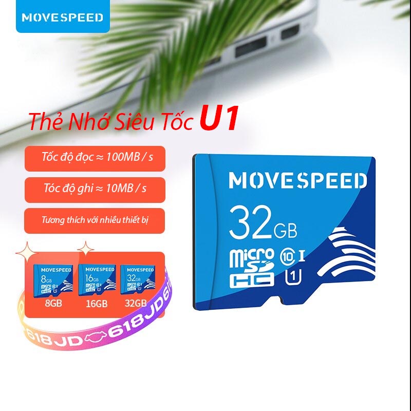 Thẻ Nhớ Siêu Tốc U1 - Tốc Độ Đọc Lên Đến 100MB/s - Sử Dụng Cho Điện Thoại, Máy Ảnh, Máy Quay, Camera, Loa....